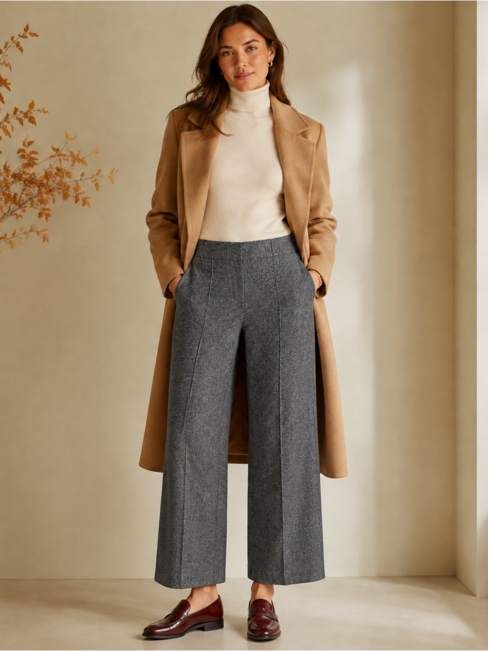 Jones New York Gray Trousers